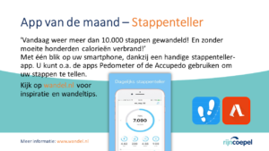 RijncoepelAppVanDeMaand-Stappenteller